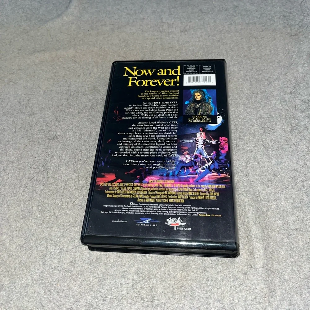 💙 Cats VHS Movie
